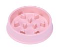 Wholesale Anti-suffocation Pet Dog Feeding Bowl - pink 2