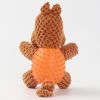 Pet Plush Bite Resistant Sound Cloth Dog Toy - brown dog - plush