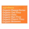 Riley's Organics Organic Dog Treats, Peanut Butter & Molasses Recipe, Large - Case of 6 - 5 OZ - 2311264